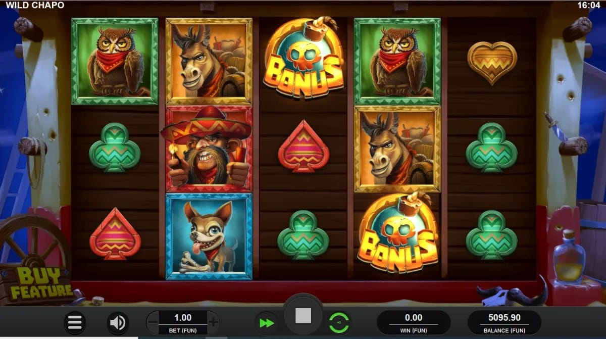 quay hũ đổi thưởng Wild Chapo Dream Drop