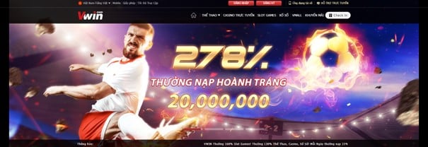 đặt cược tại Vwin